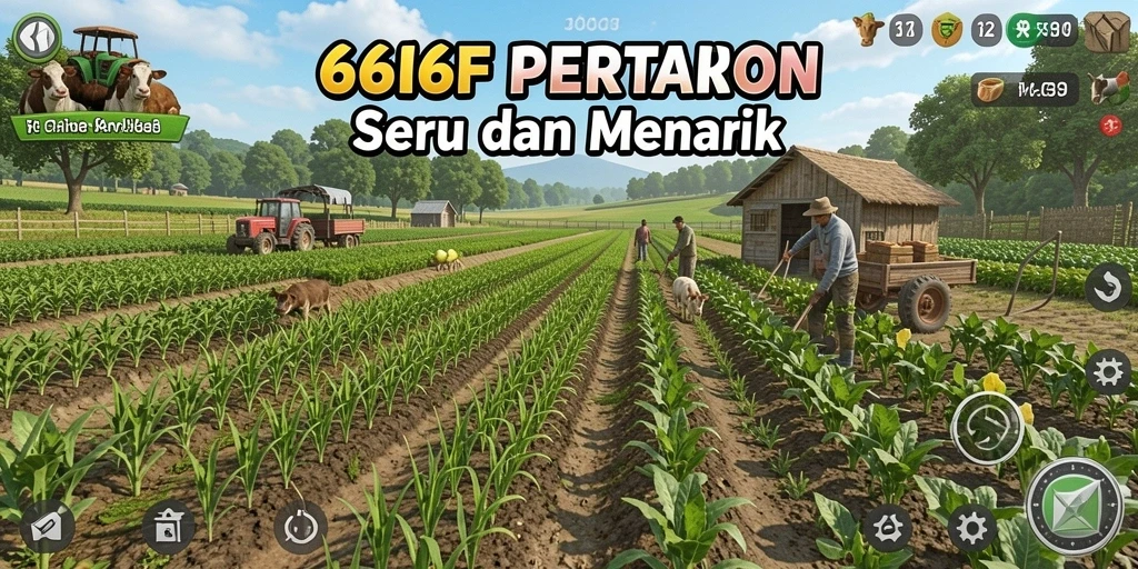 Gameplay 666F yang menarik di dunia pertanian.
