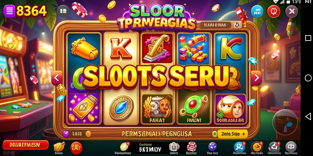 Tampilan gameplay slot 8364 yang mengasyikkan dan penuh warna.