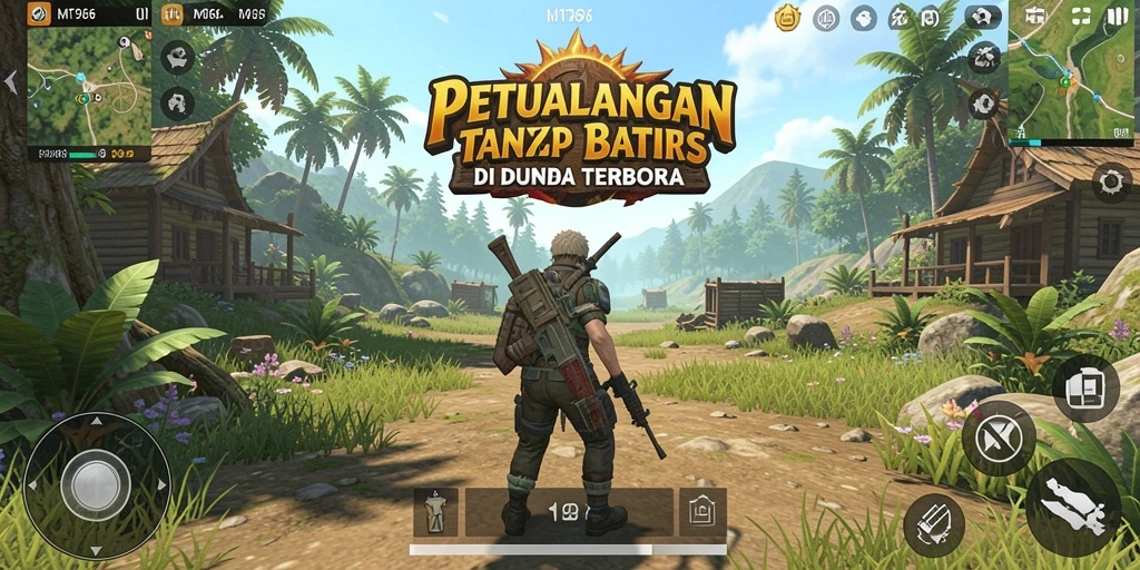 Tangkapan layar dari gameplay <strong>MT966</strong> yang menampilkan dunia terbuka yang luas dan menarik.