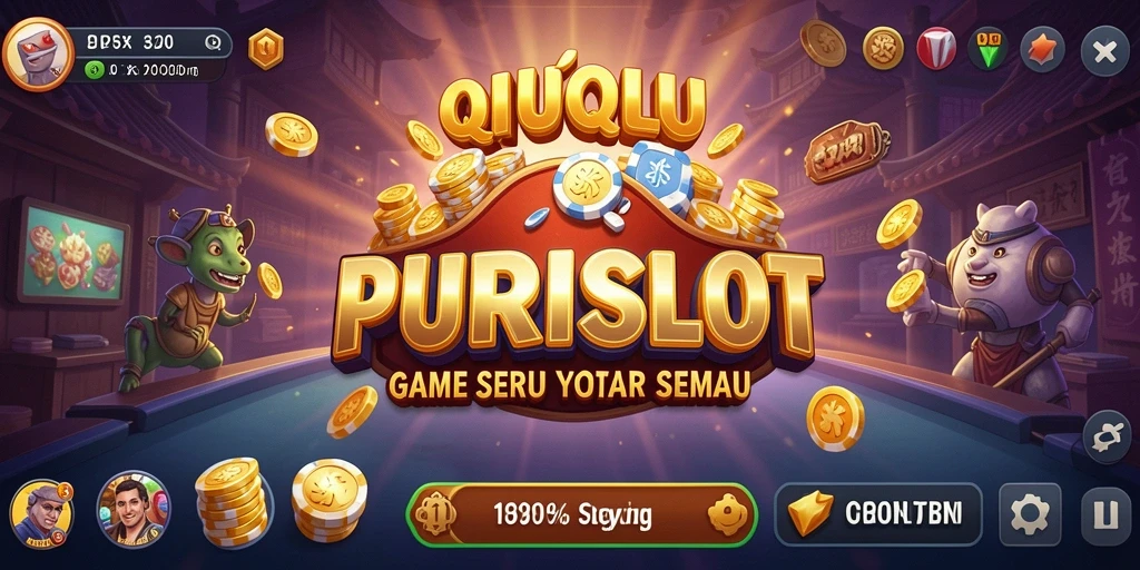Gameplay seru dari PURISLOT yang menampilkan kartu QiuQiu.