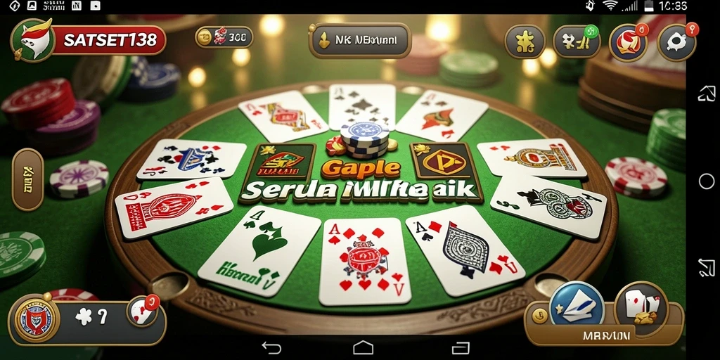 Tampilan gameplay SATSET138 yang menarik dan seru.